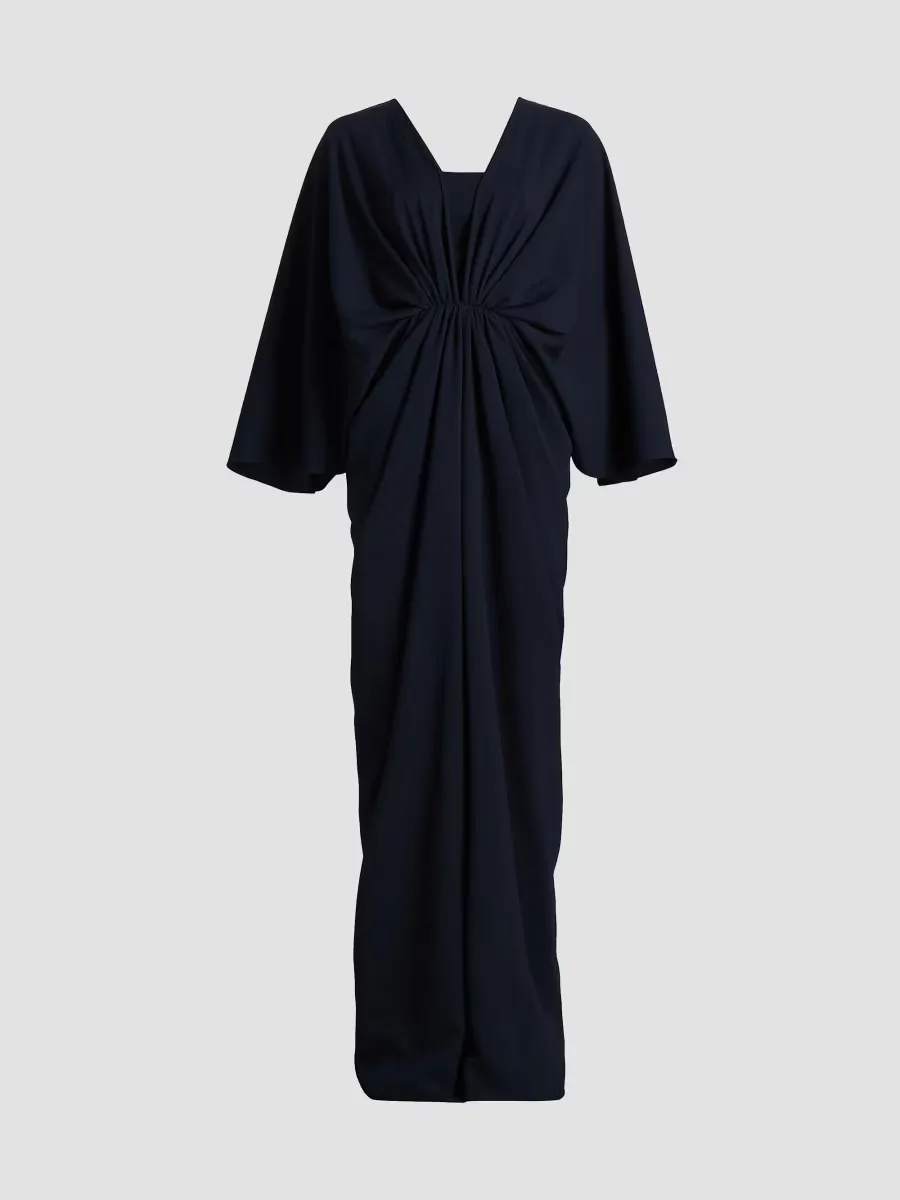 Draped Twist Jersey Gown
