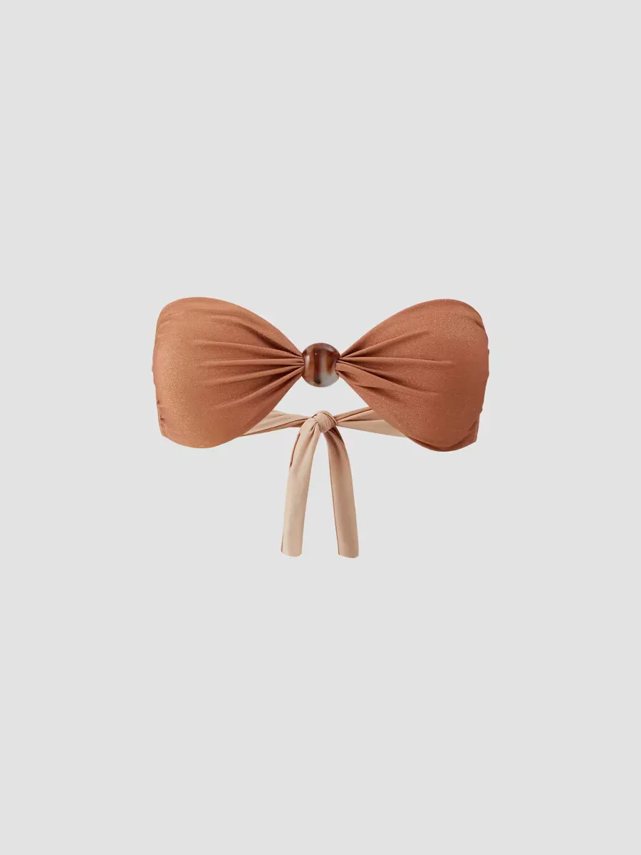 Devon Bandeau Bikini Top by Melissa Odabash