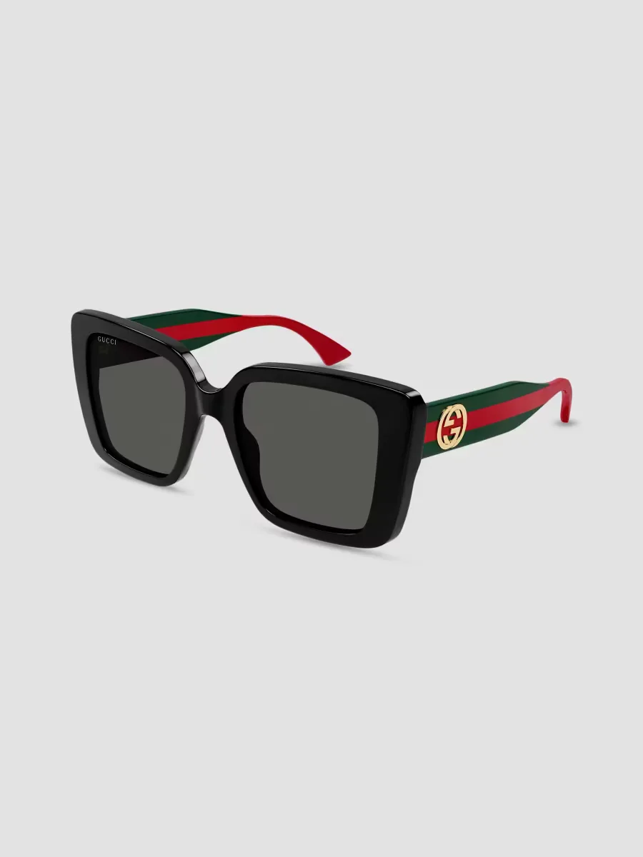 New Pop Web 53MM Square Sunglasses by Gucci