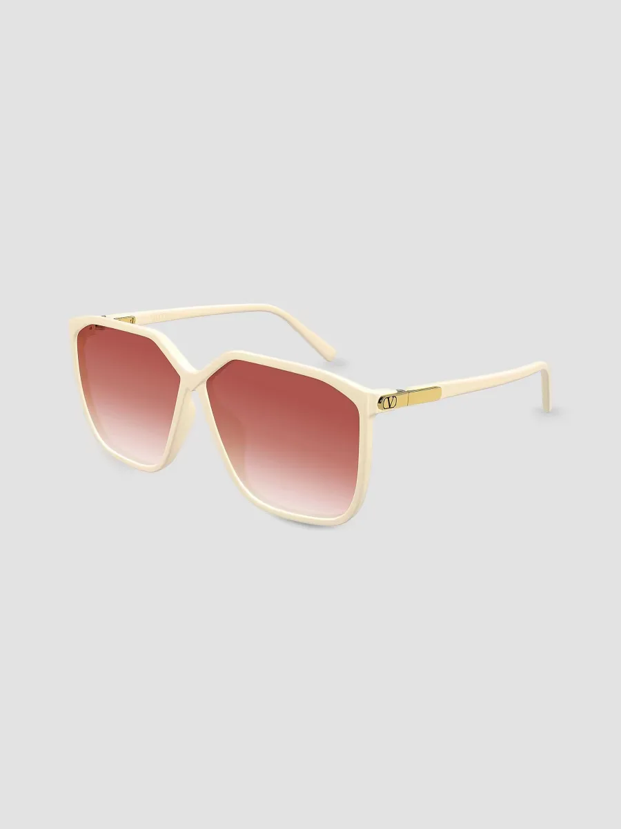 Vilouette 59MM Geometric Sunglasses by Valentino