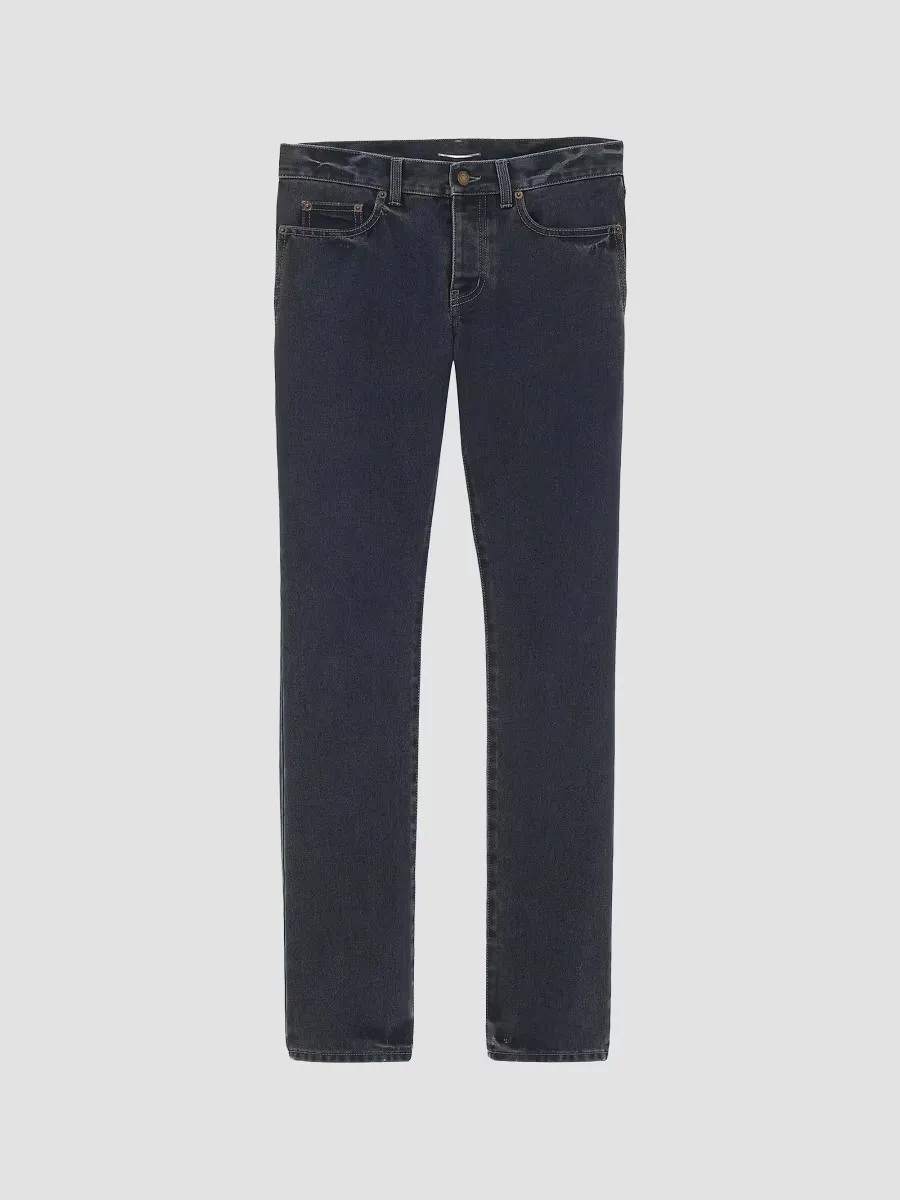Slim-Fit Jeans in Denim by Saint Laurent
