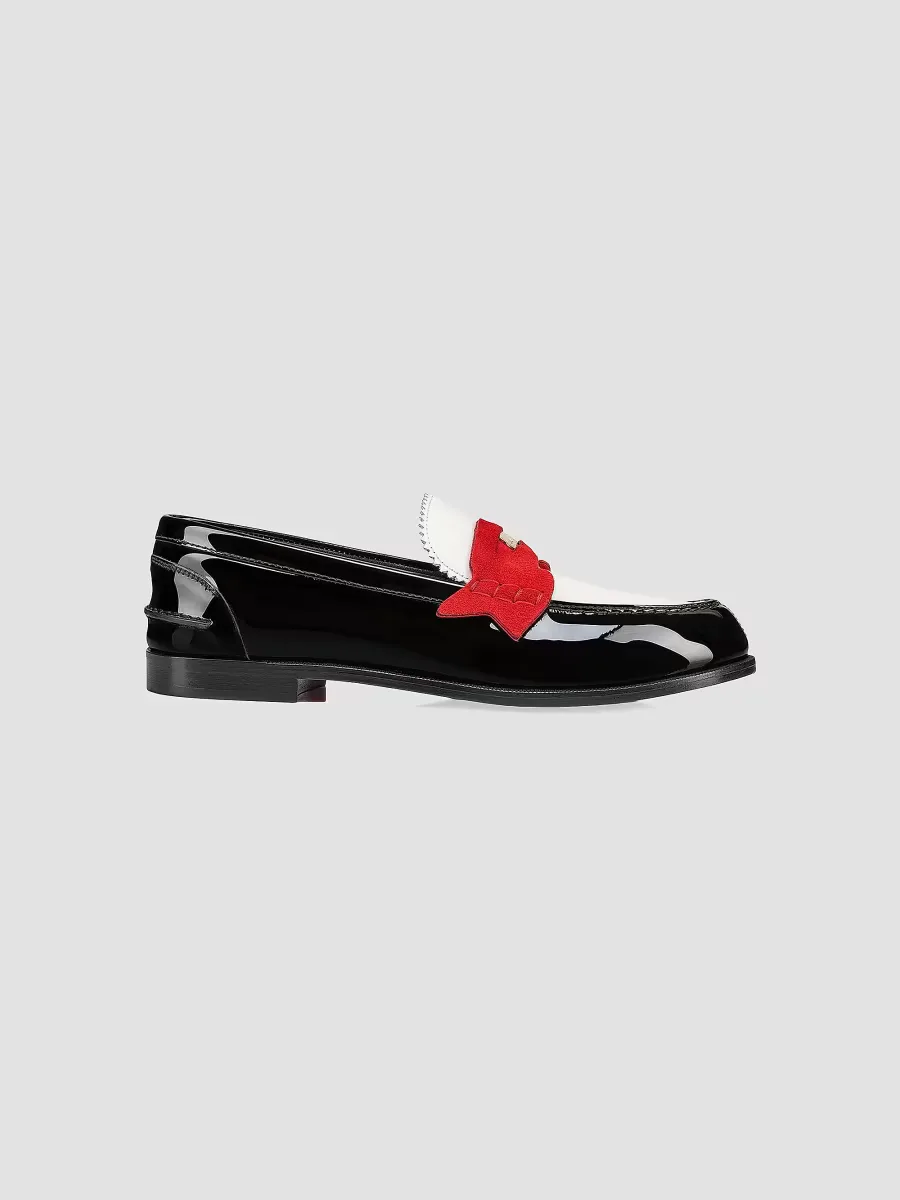 Penny Patent Leather Loafers by Christian Louboutin