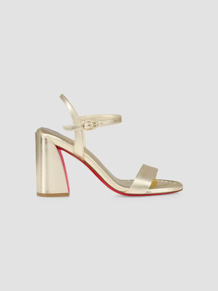 Miss Jane 85MM Leather Sandals