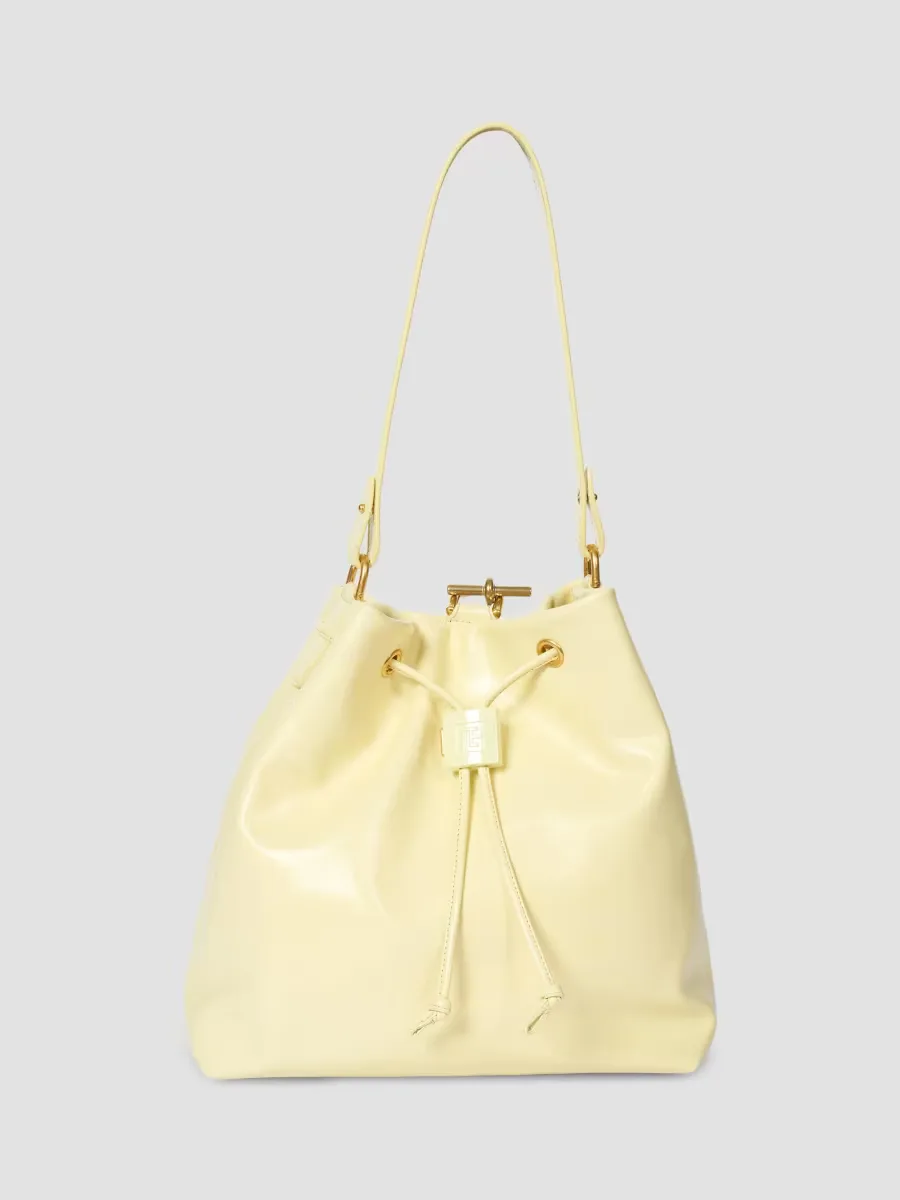 Sync Leather Backpack by Balmain