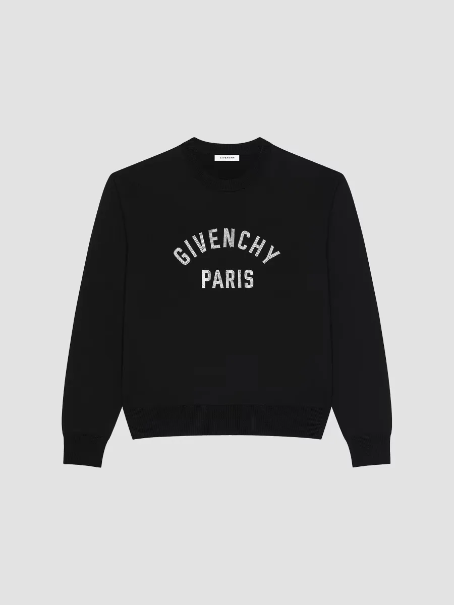 Sweater in Knit with Pearl Embroidery by GIVENCHY