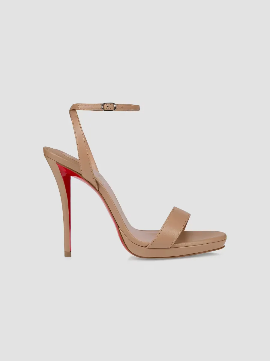 Miss Z Queen 120MM Leather Sandals