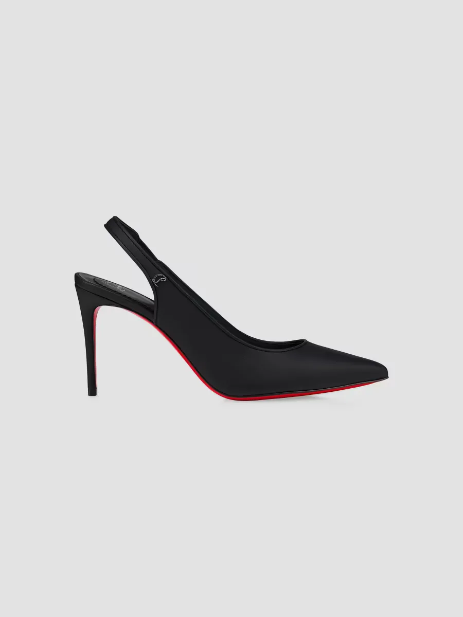 Sporty Kate 85MM Leather Slingback Pumps by Christian Louboutin