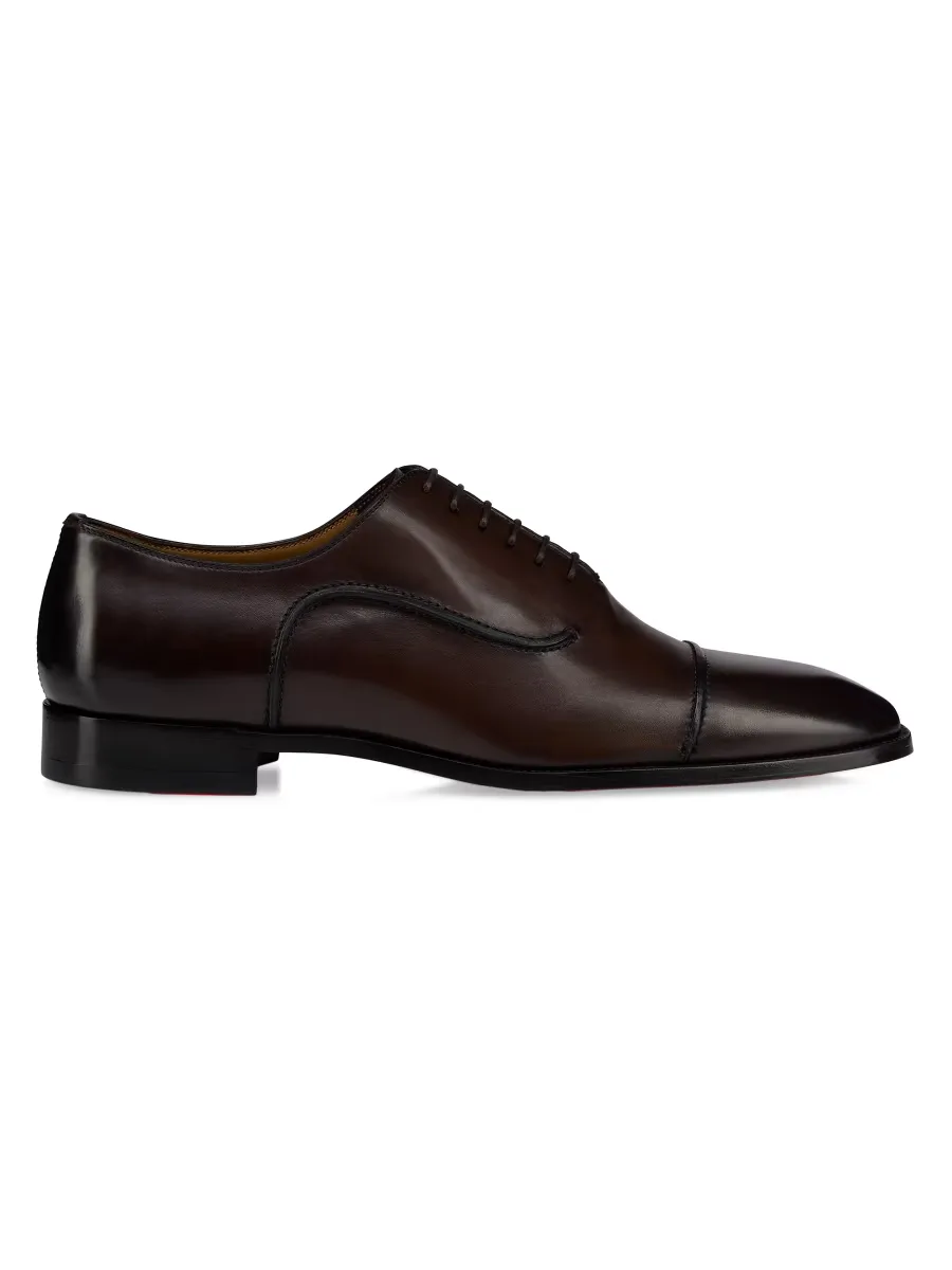 Seriox Leather Oxford Shoes by Christian Louboutin