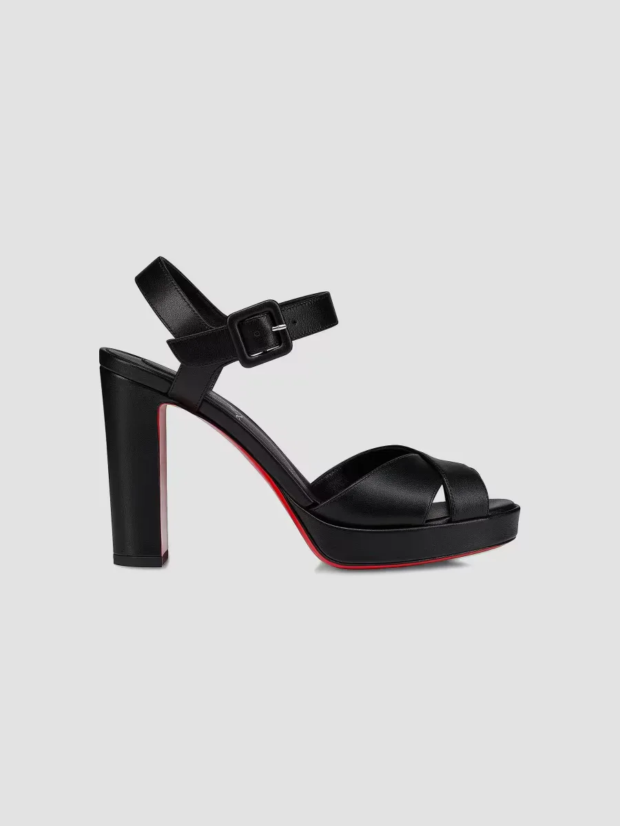 Cora 100MM Leather Sandals