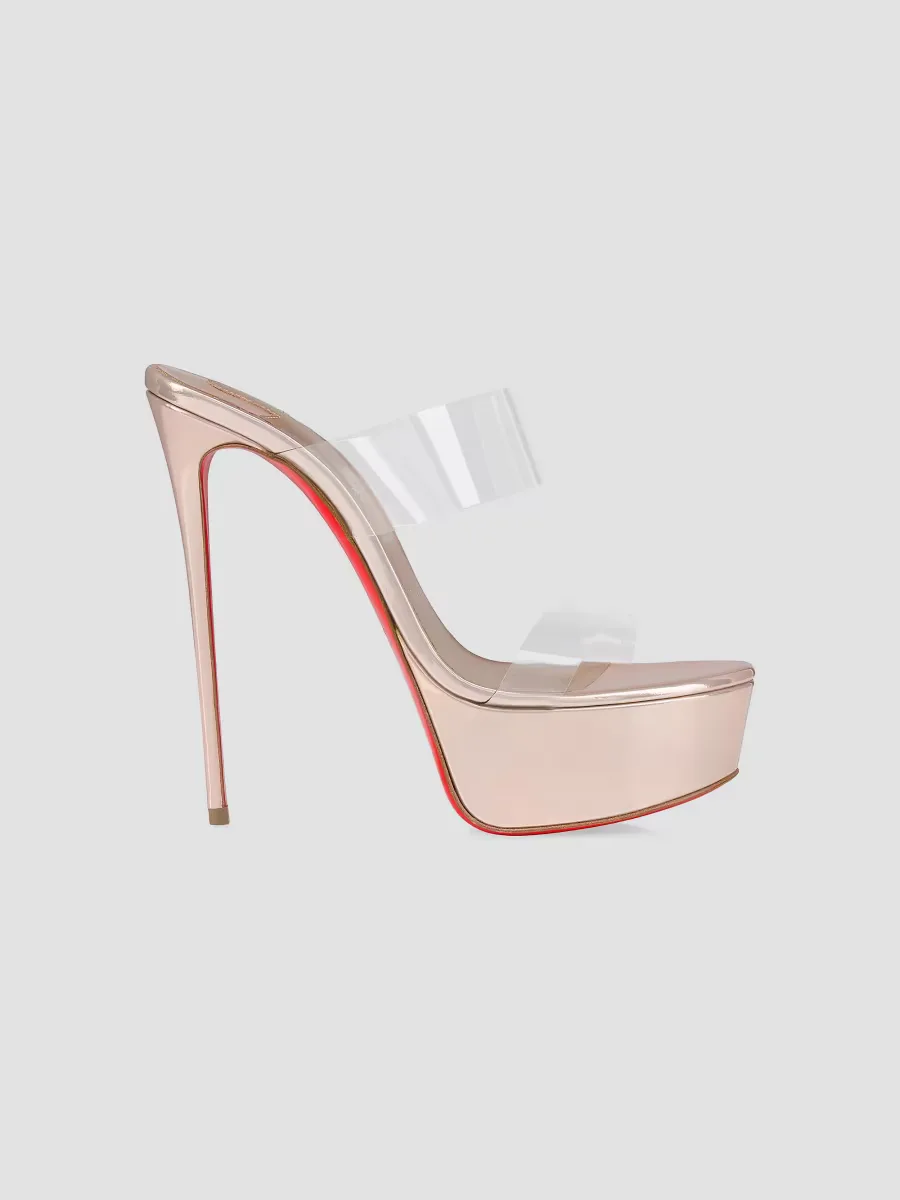 Just Nothing Alta 150MM Sandals by Christian Louboutin
