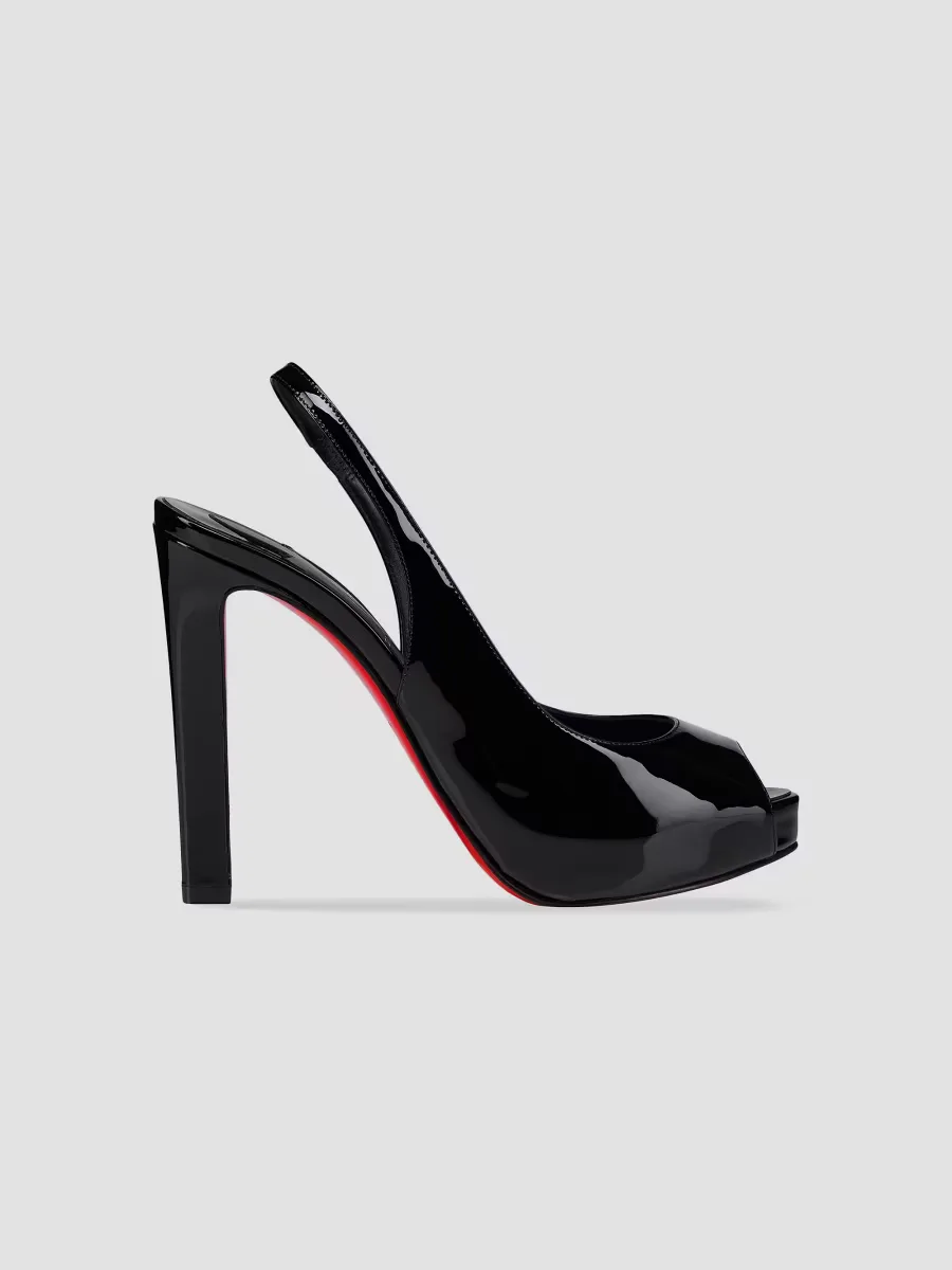 Lady Fanny 120MM Leather Sandals