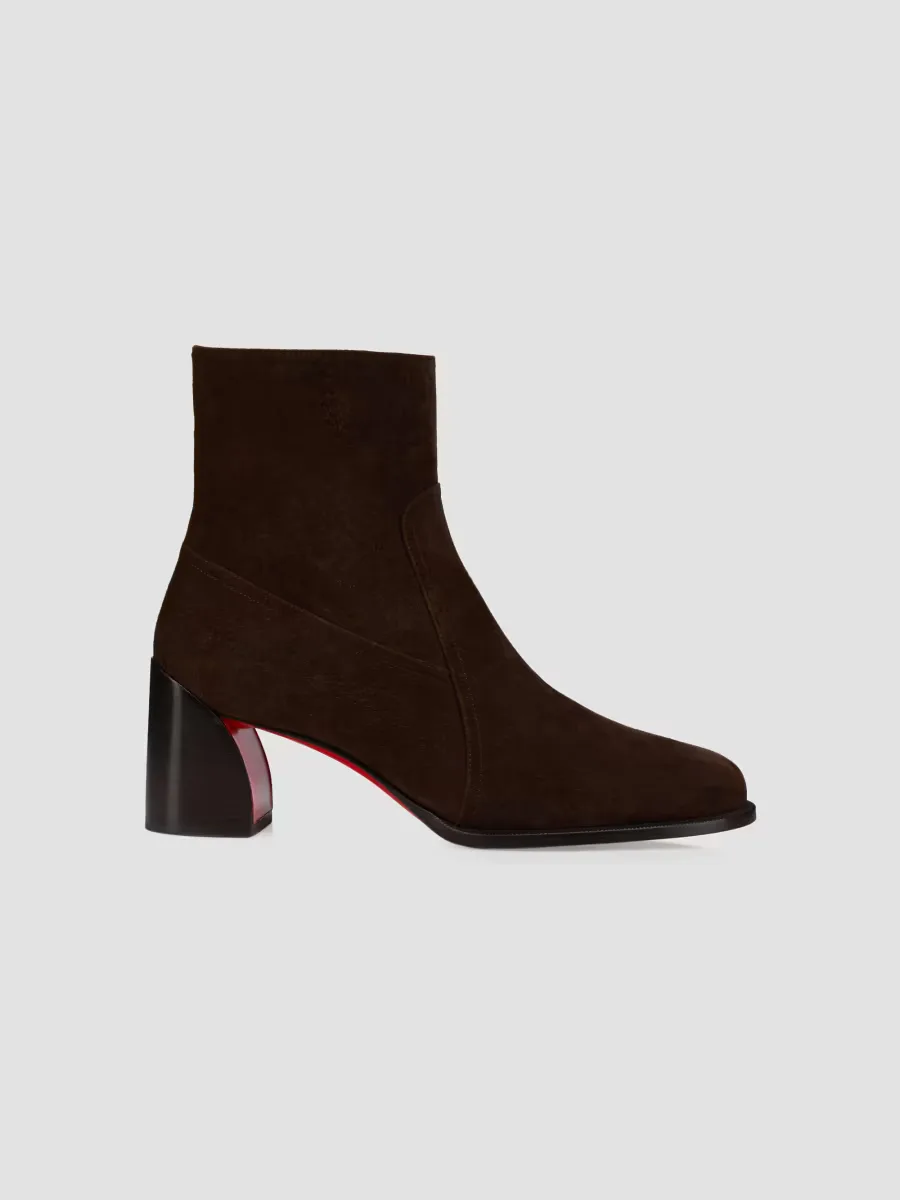 Ira Zipped Booties by Christian Louboutin