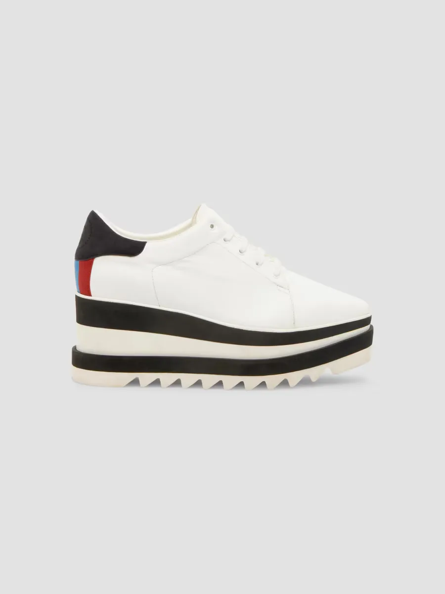 Elyse 80MM Wedge Sneakers by Stella McCartney