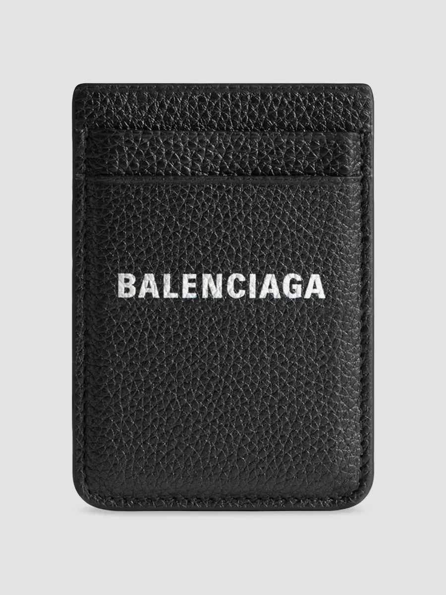Cash Magnet Card Holder Metallized by Balenciaga
