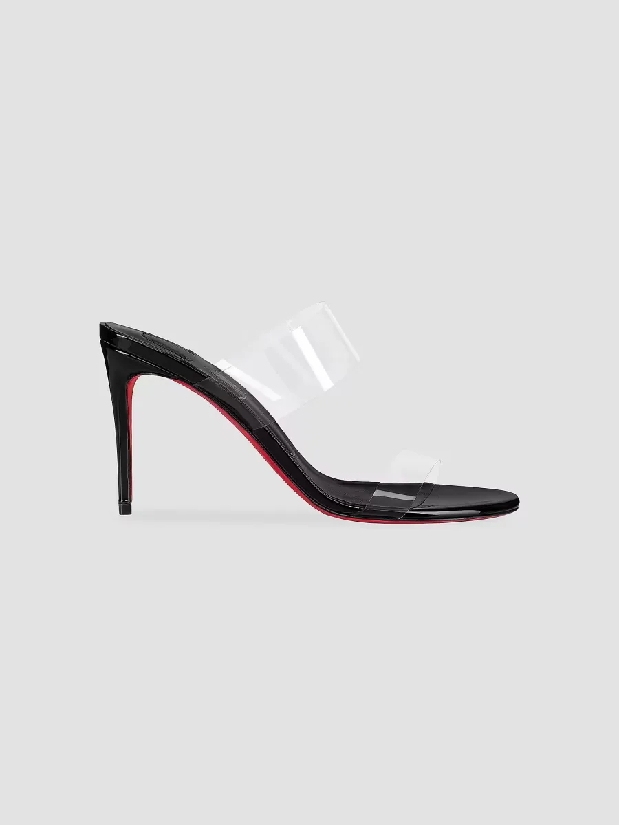 Just Nothing 85MM Patent Leather Mules