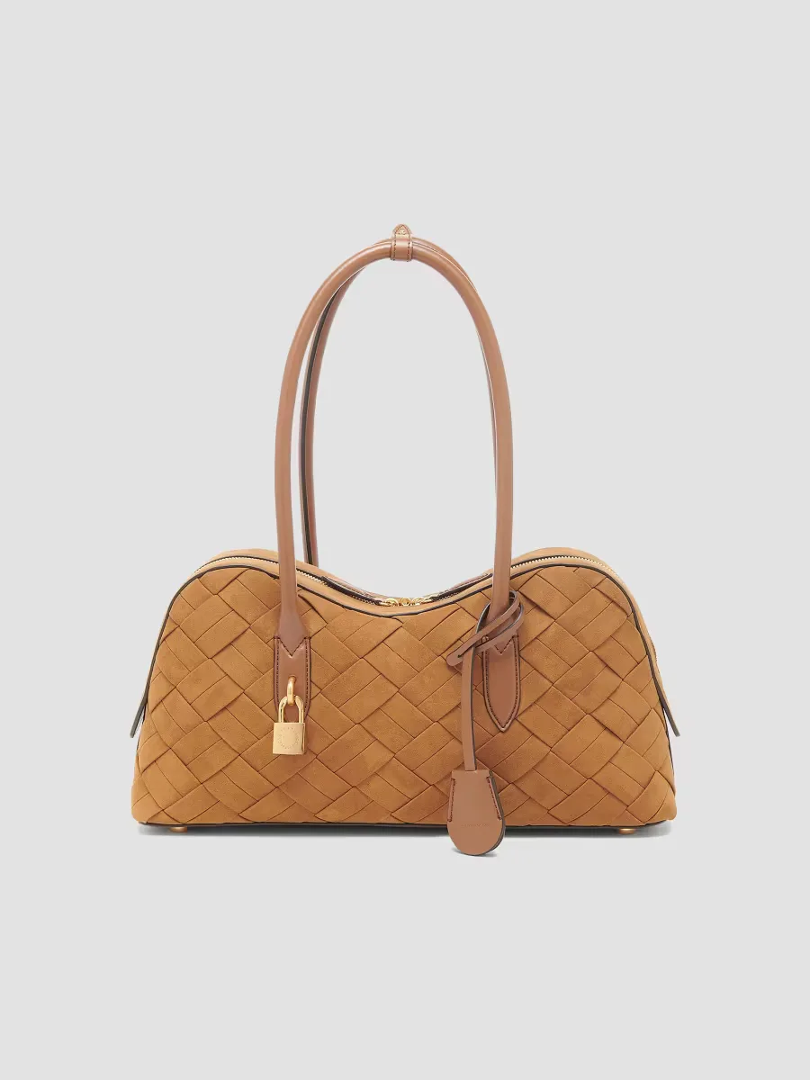 Ryder Medium Woven Shoulder Bag by Stella McCartney
