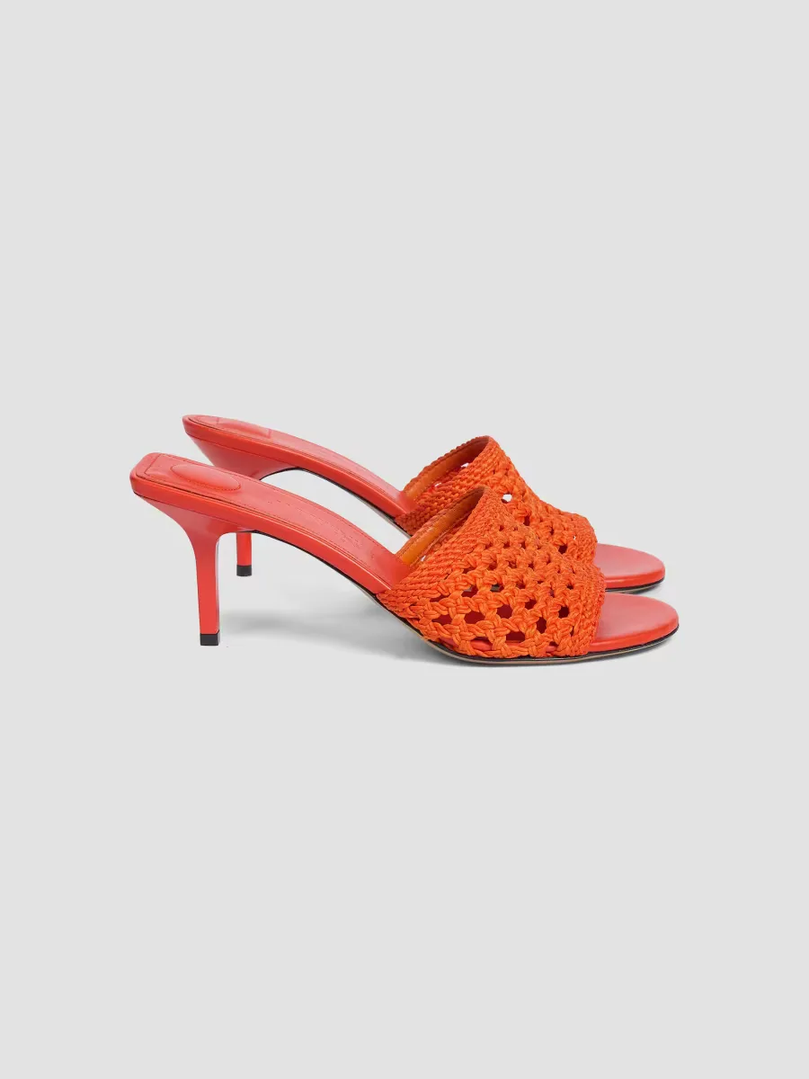 Les Cubisto Leather Mules by JACQUEMUS