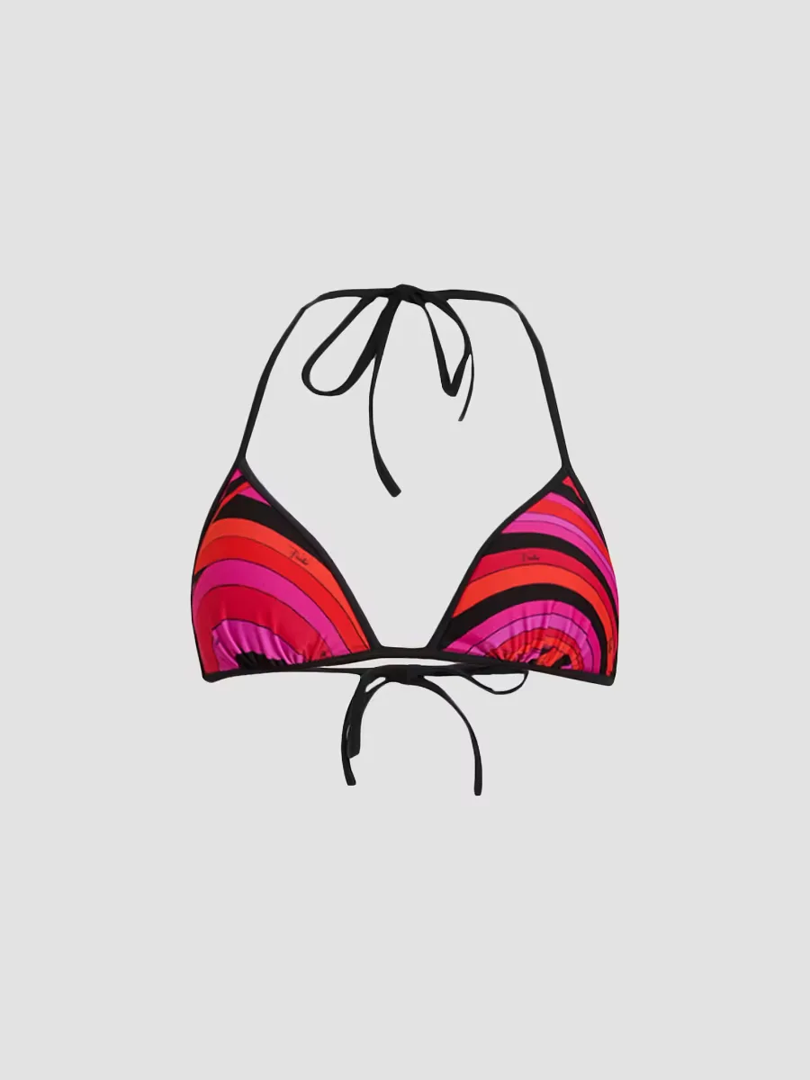 LAlba Printed Bikini Top by Pucci