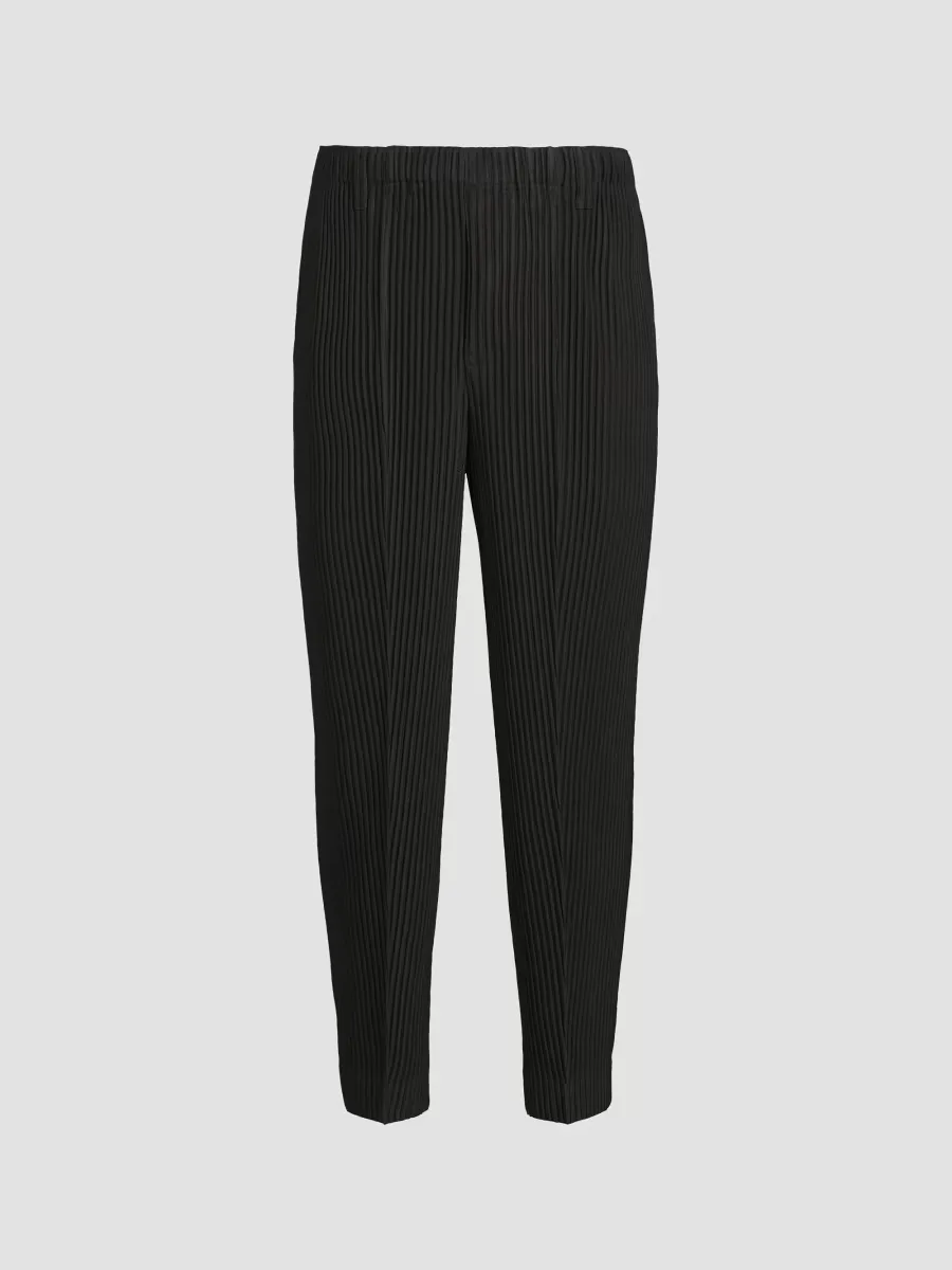 Monthly Colors: July Pleated Slim Tapered Trousers by Homme Pliss Issey Miyake