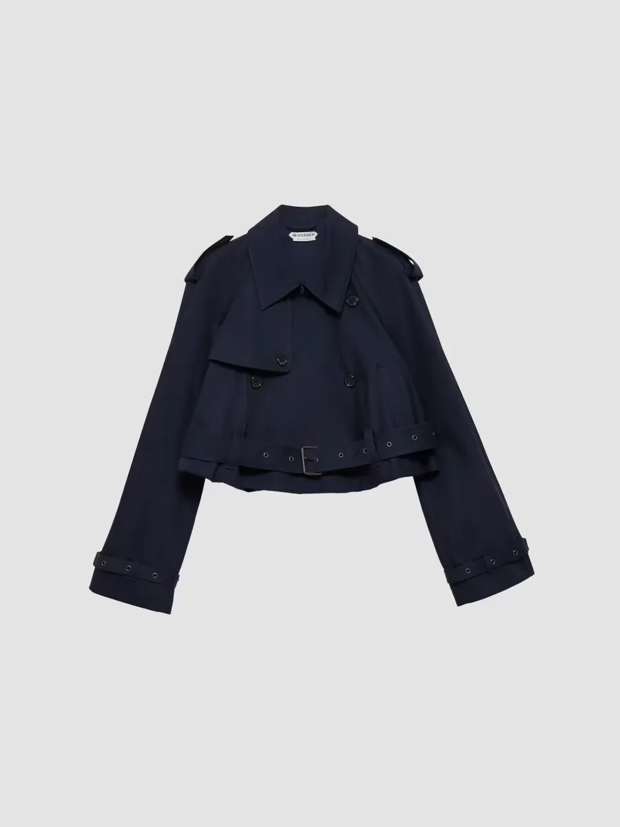 Cotton Crop Trench Jacket by JW Anderson