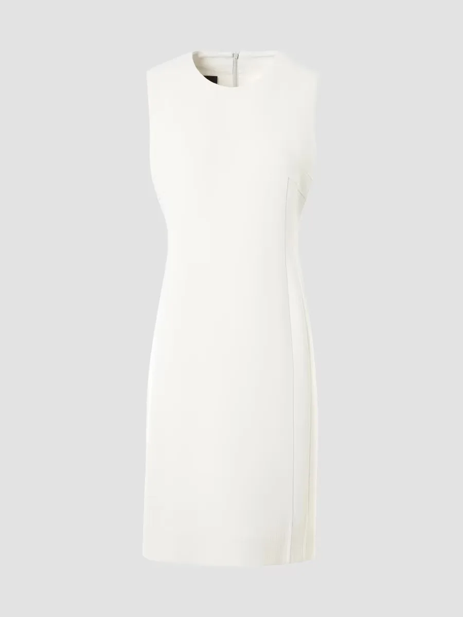 Double-Face Wool Crepe Sheath Dress by Akris
