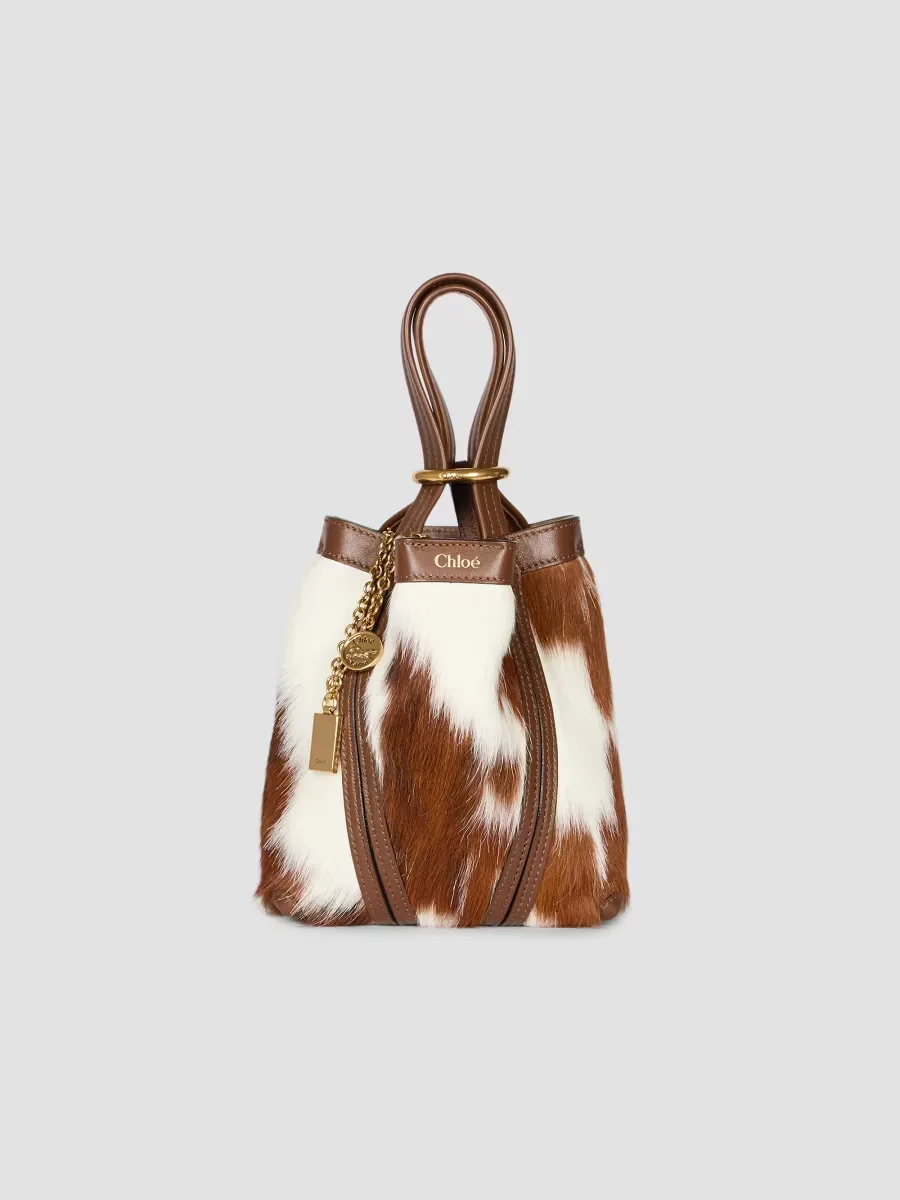 Spin Small Cowhide Tote Bag by Chloé
