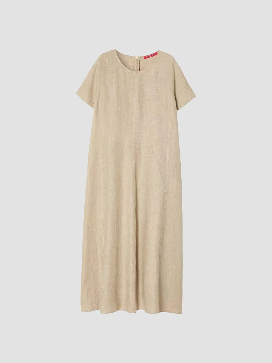 Faded Linen Dress by Marina Rinaldi