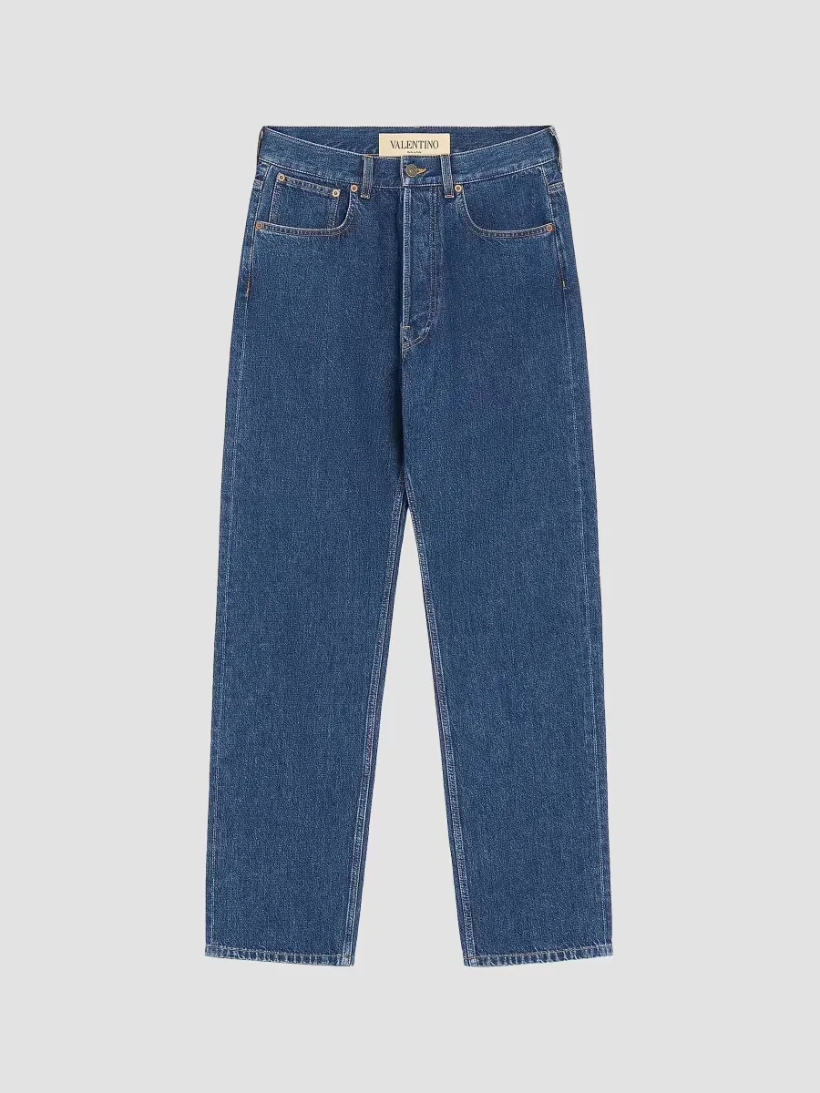 Jeans with VGold by Valentino