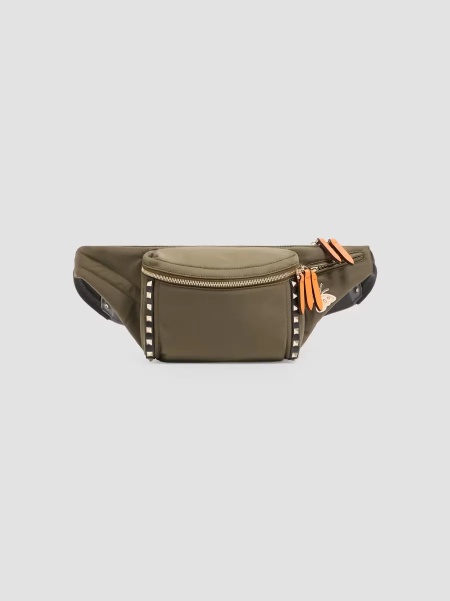 Stud Up Waist Bag in Technical Fabric by Valentino