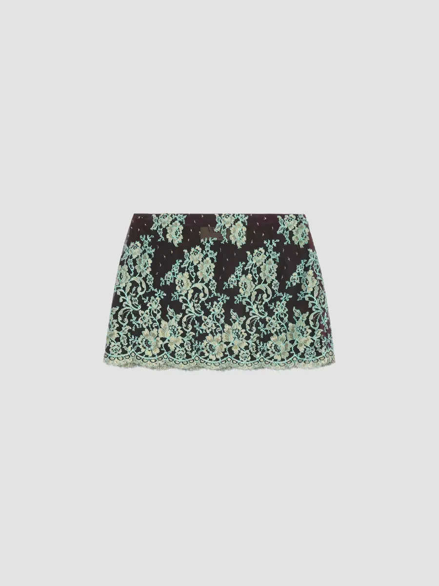 Short Lace Skirt by Valentino