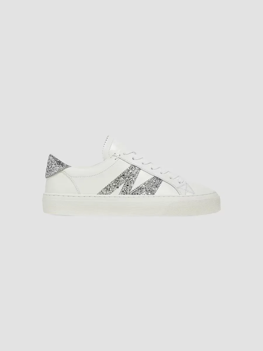 Monaco2 Sneakers in Leather by Moncler