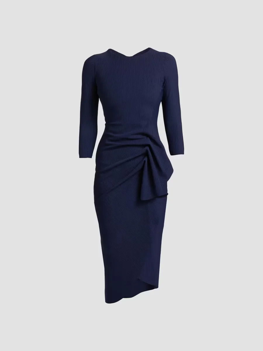 Wang Ruffle Cocktail Dress