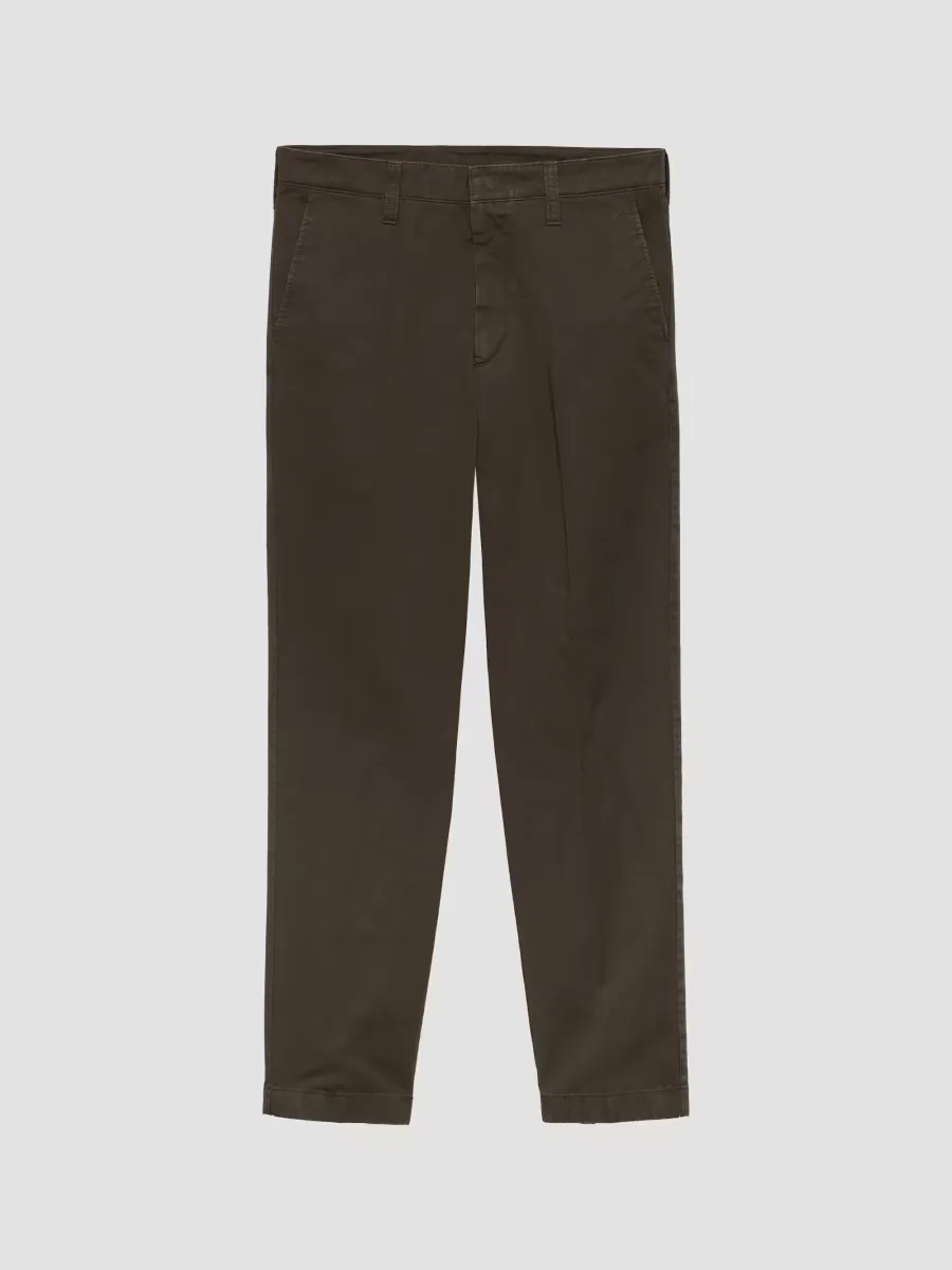 Garment-Dyed Cotton Pants by Prada