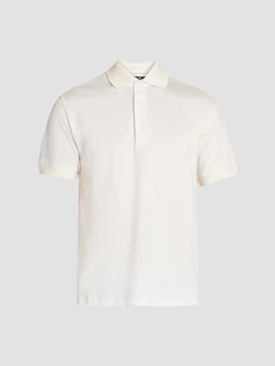 Roma Paisley Cotton Polo Shirt by ETRO