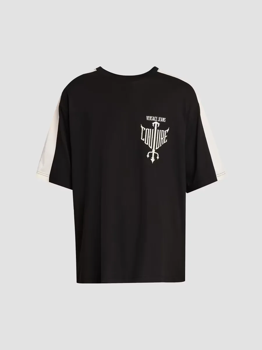 Logo Relaxed-Fit T-Shirt by Versace Jeans Couture