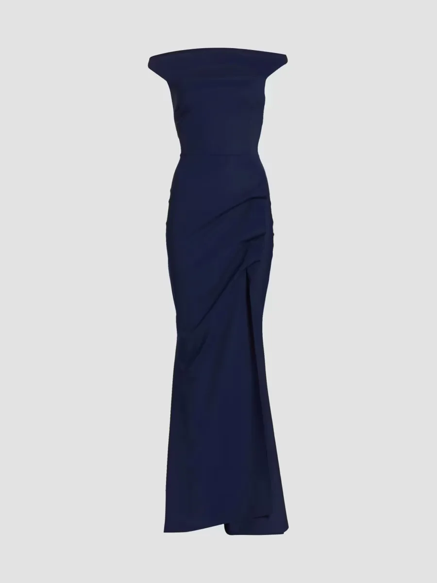 Melania Off-The-Shoulder Gown by Chiara Boni La Petite Robe