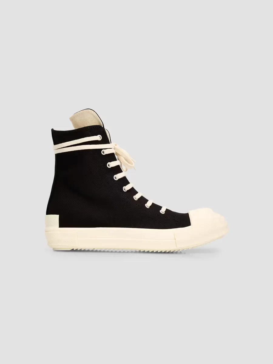 Drkshdw by Rick Owens Sneaks Canvas High-Top Sneakers by Rick Owens