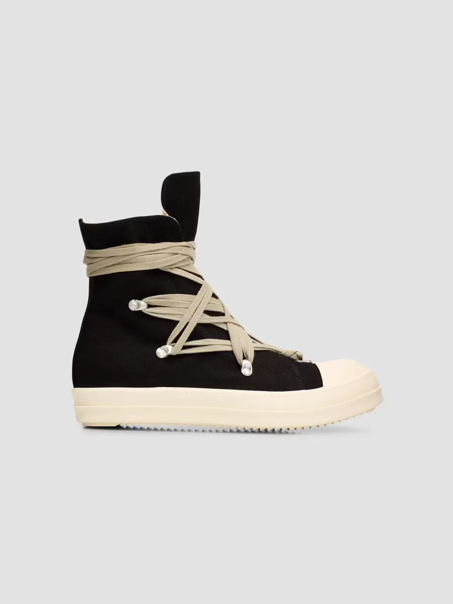 Drkshdw by Rick Owens Megalace Sneaks High-Top Sneakers by Rick Owens