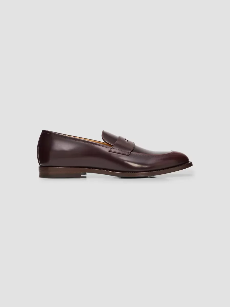 Leather Penny Loafers by Brunello Cucinelli