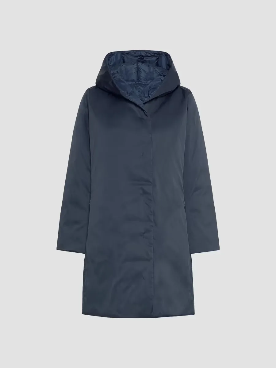 Weekend Max Mara Reversible Down Coat in Water Repellent Taffeta by Max Mara