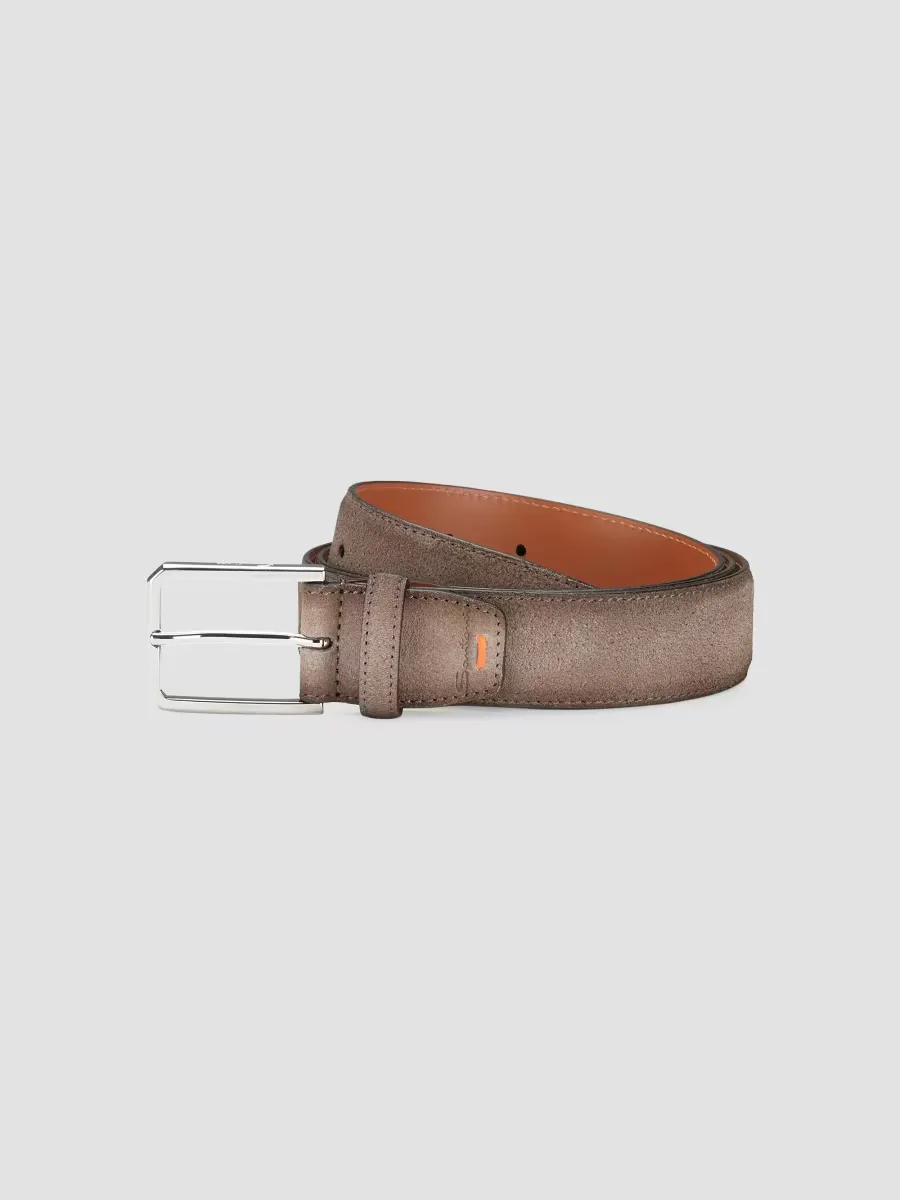 Suede Belt by Santoni