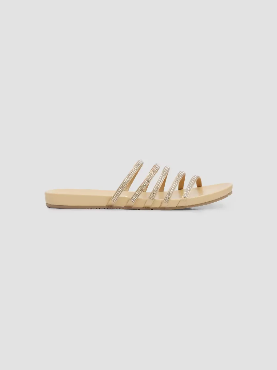 Gala Crystal-Embellished Satin Sandals by Pedro Garcia