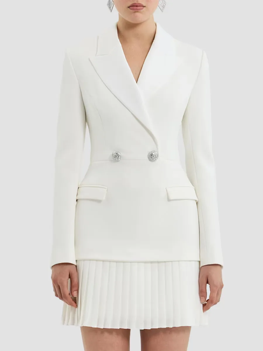 Atlas Tailored Blazer Minidress by Rebecca Vallance
