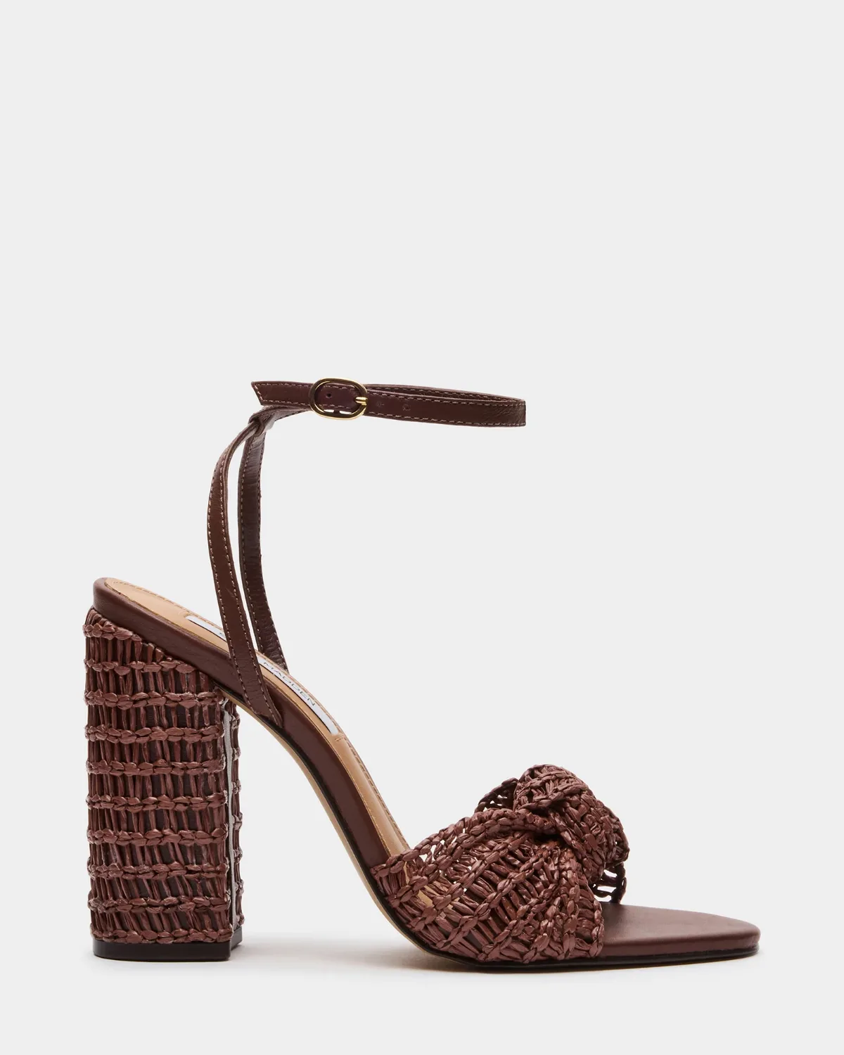 Cheyla Woven Block Heels - Leather by Steve Madden
