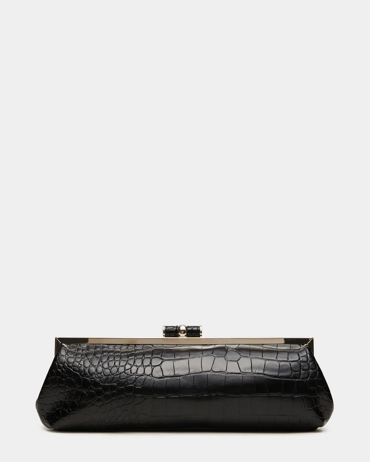 Stefano Bag - Black Crocodile - Synthetic by Steve Madden