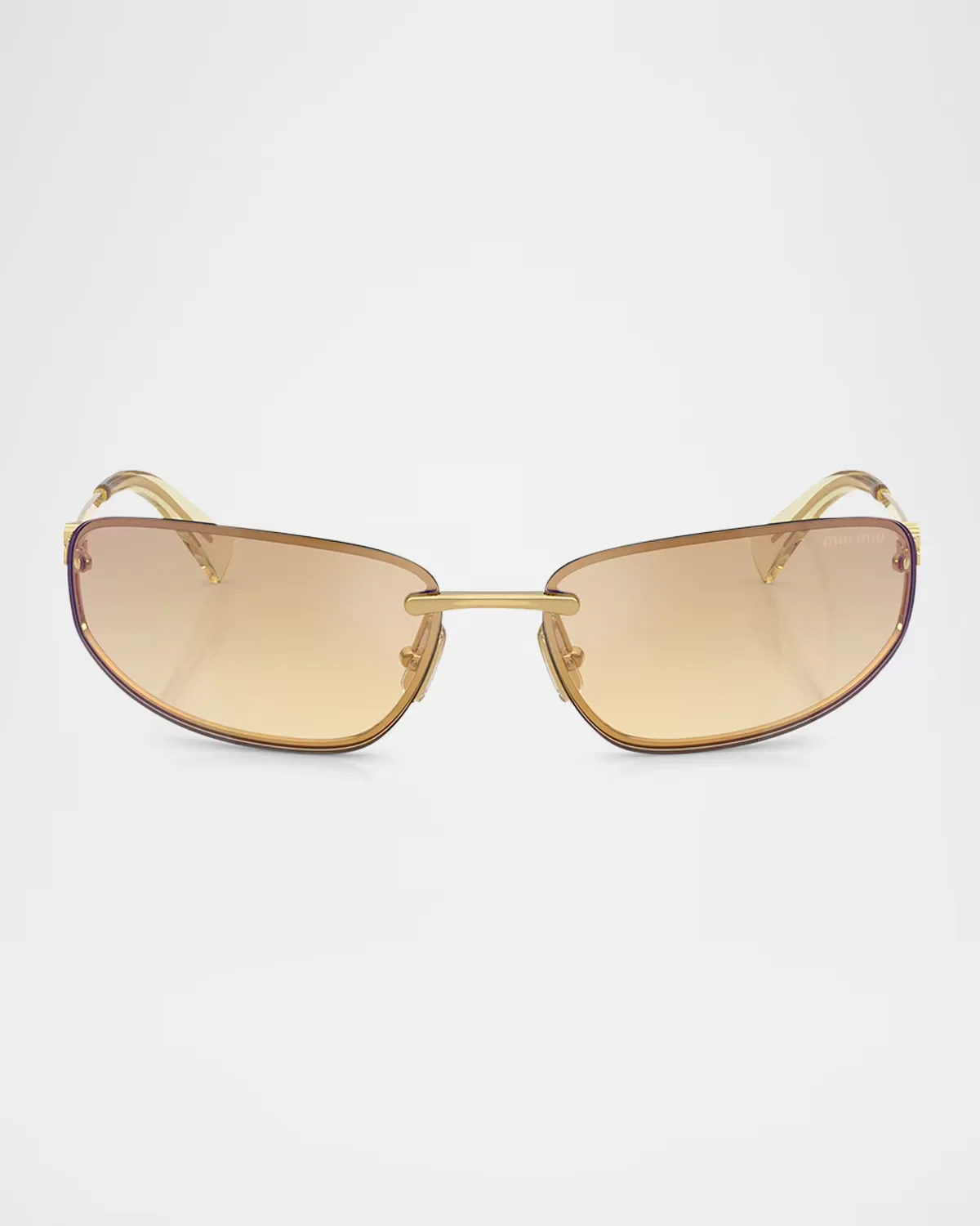 Miu Miu MU A50S Oval Sunglasses by Miu Miu