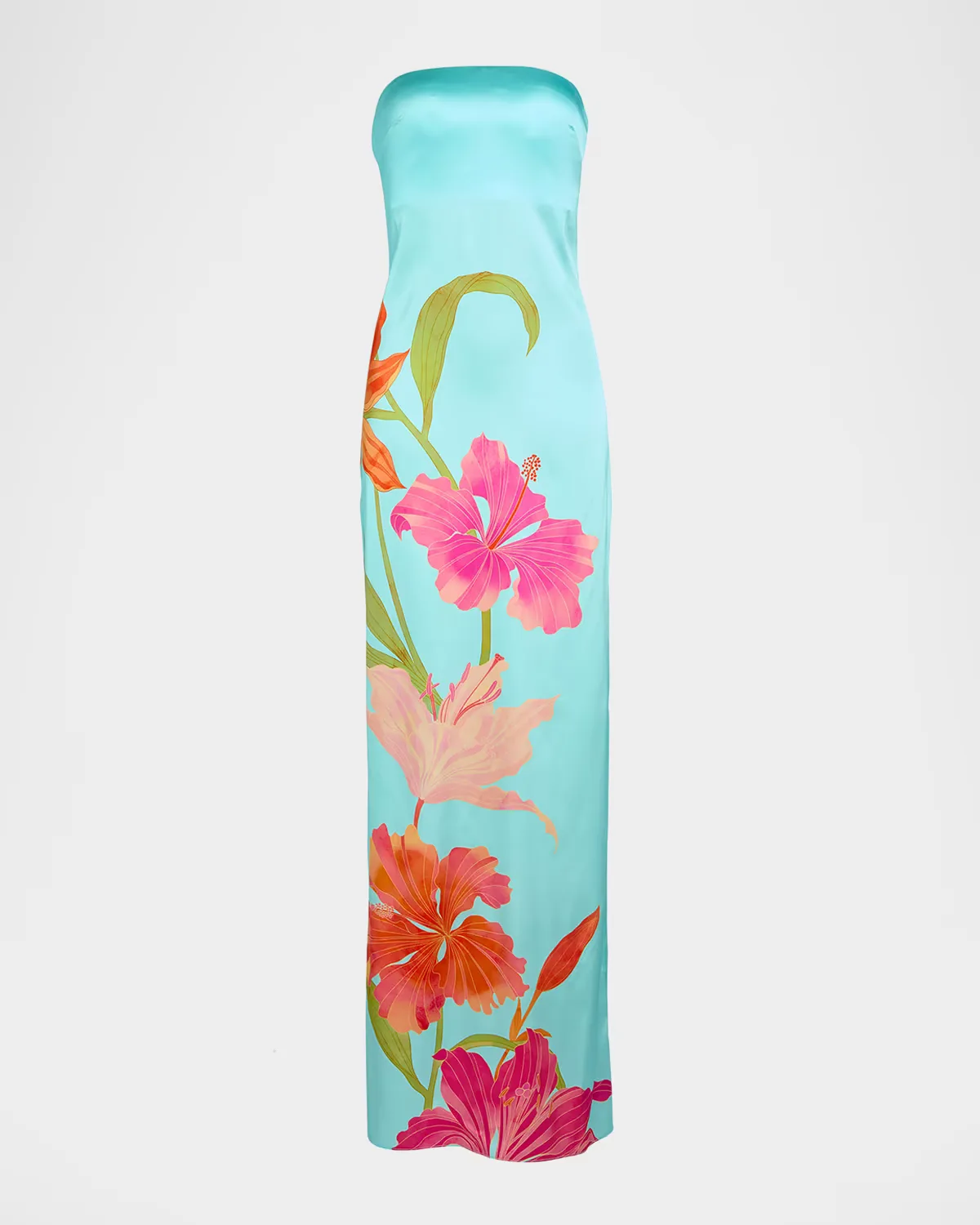 Vivi Strapless Floral Dress by Retrofête