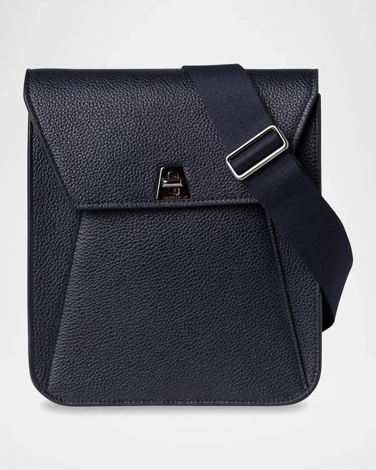 Anouk Small Leather Messenger Bag by Akris