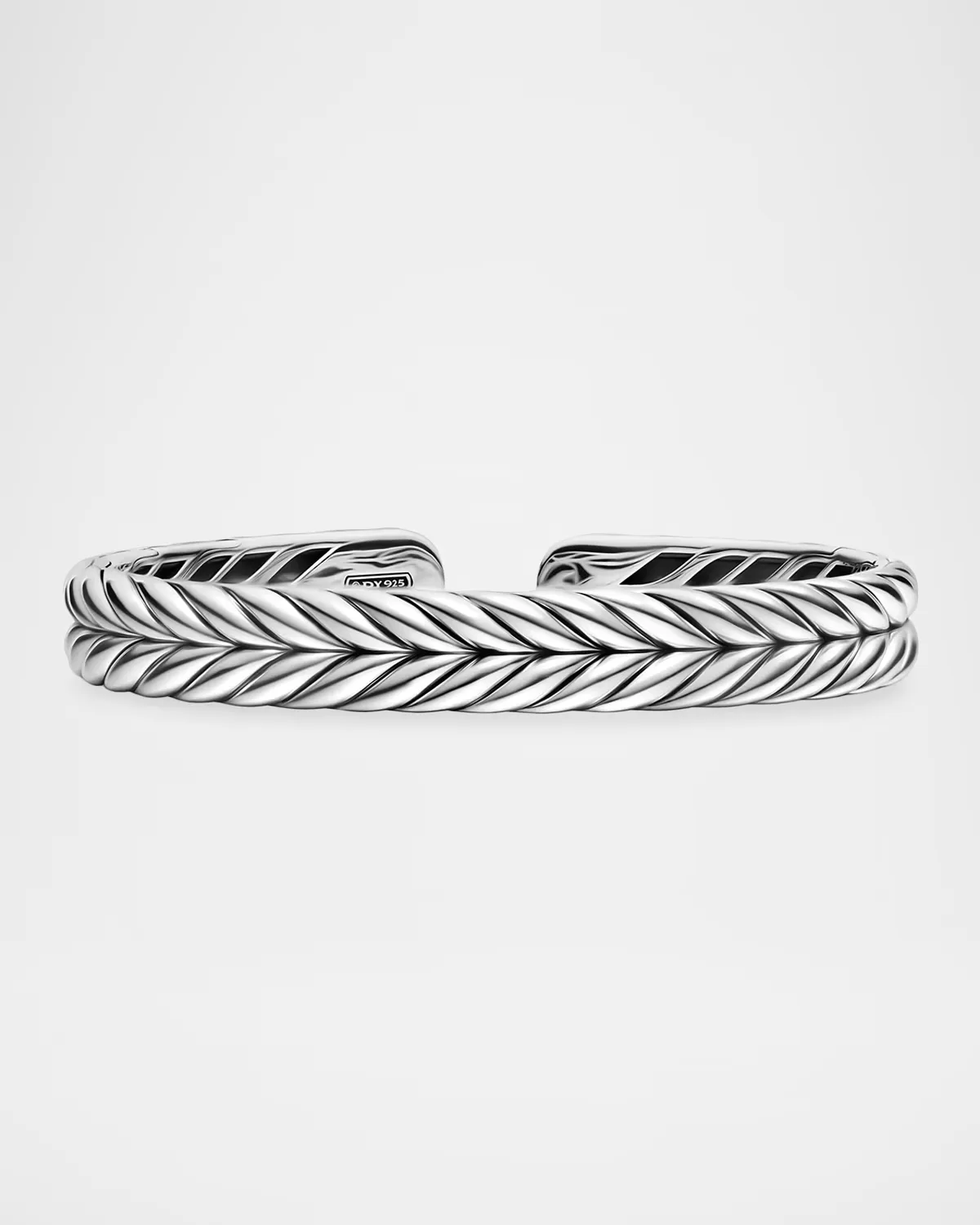 Chevron Flex Bracelet in Sterling Silver, 10mm