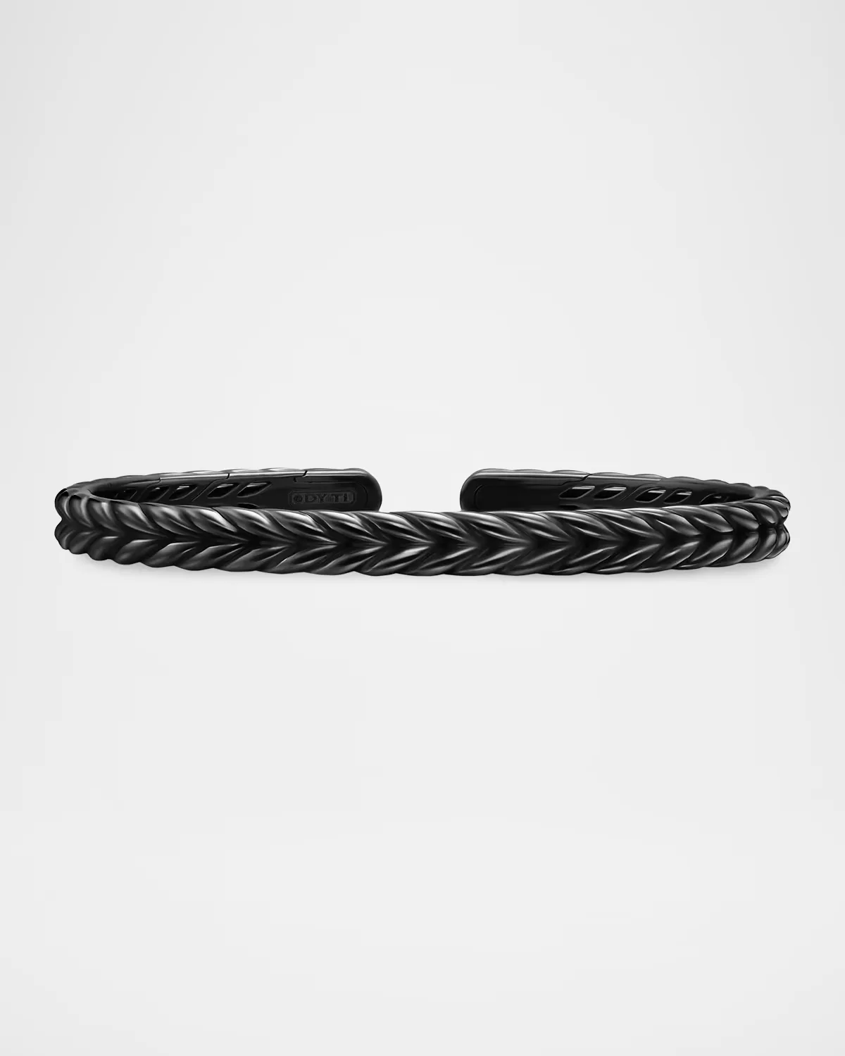 Chevron Flex Bracelet in Black Titanium, 6.4mm by David Yurman